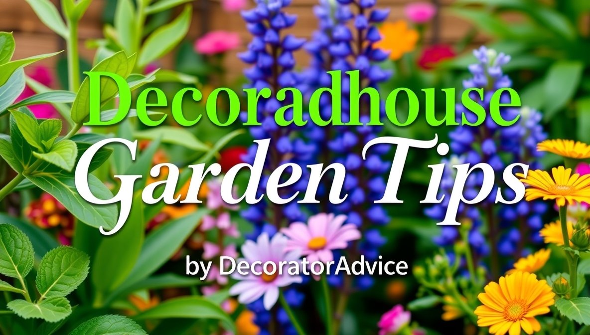 decoradhouse garden tips by decoratoradvice