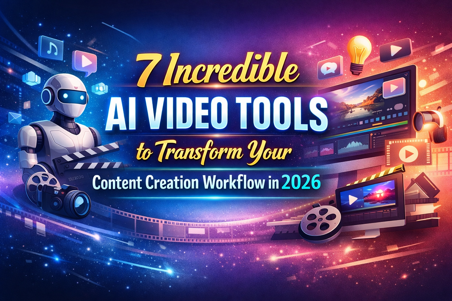 7 Incredible AI Video Tools to Transform Your Content Creation Workflow in 2026
