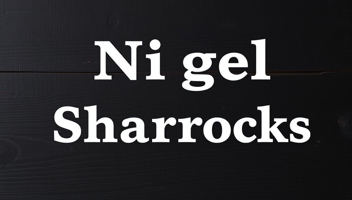 nigel sharrocks