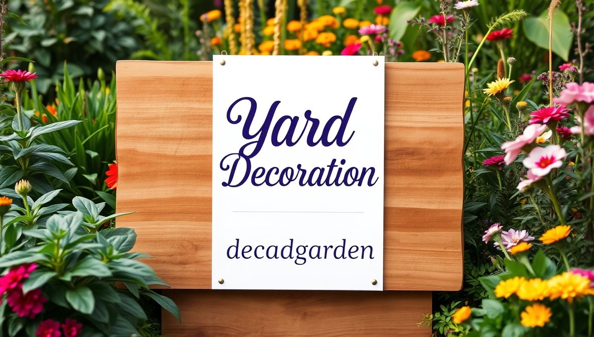 yard decoration decadgarden