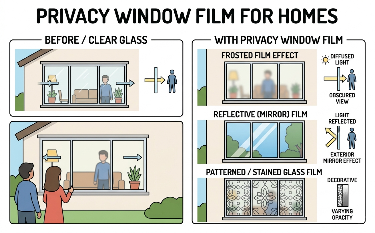 Privacy Window Film For Homes